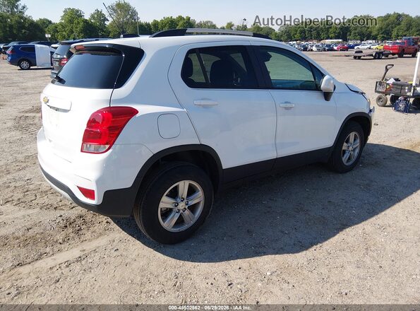 KL7CJPSM8NB559601 2022 CHEVROLET TRAX White Trasero derecho