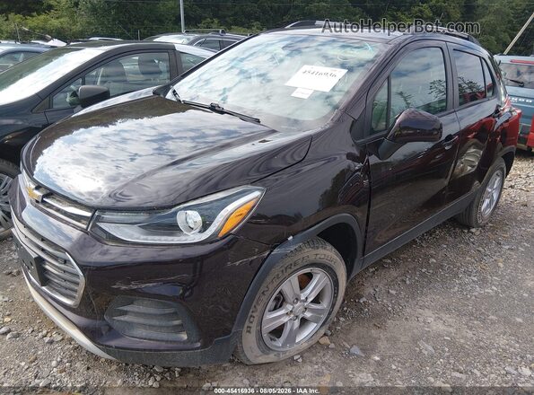 KL7CJPSM9MB371149 2021 CHEVROLET TRAX Purple Vista tres cuartos delantera izquierda