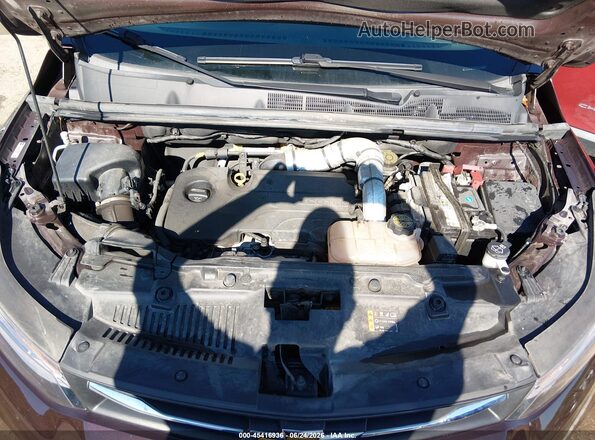 KL7CJPSM9MB371149 2021 CHEVROLET TRAX Purple Vista trasera