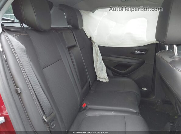 KL7CJPSM9NB515073 2022 CHEVROLET TRAX Red Вид наклейки з VIN-кодом