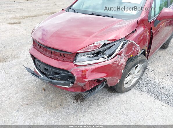 KL7CJPSM9NB515073 2022 CHEVROLET TRAX Red Вид спереду