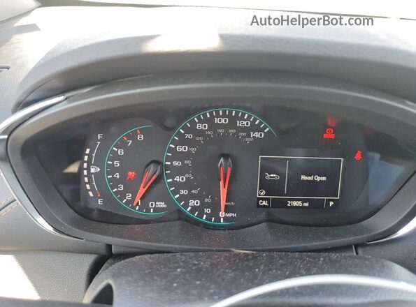 KL7CJPSMXNB557591 2022 CHEVROLET TRAX Black Vista del cuadro de instrumentos