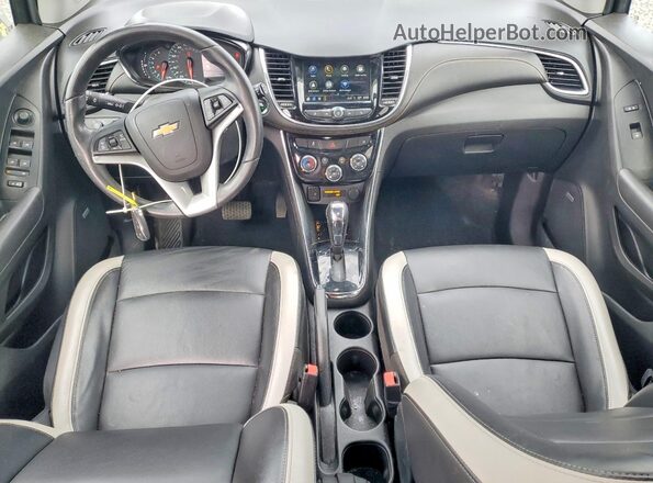 KL7CJRSB8KB727484 2019 CHEVROLET TRAX Black Առջևի վահանակի տեսք