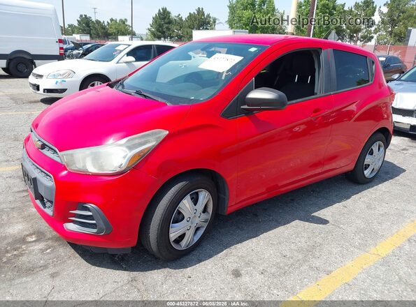 KL8CA6SA3GC612262 2016 CHEVROLET SPARK Red Front left