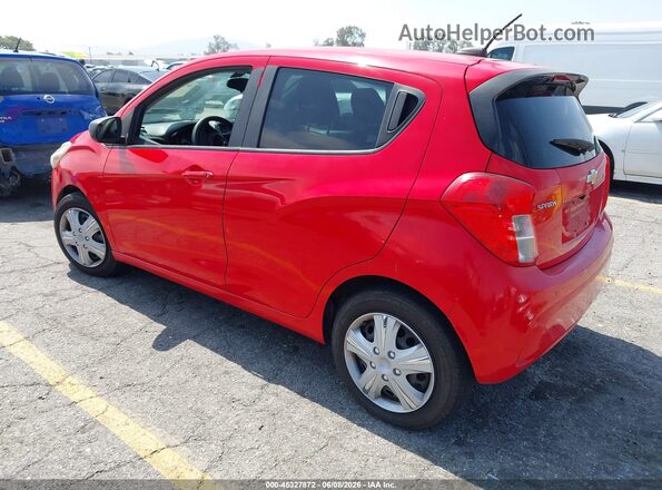 KL8CA6SA3GC612262 2016 CHEVROLET SPARK Red Rear left