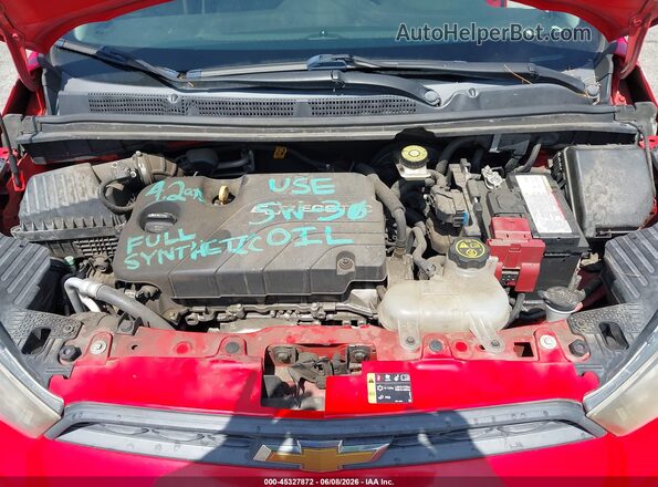 KL8CA6SA3GC612262 2016 CHEVROLET SPARK Red Rear view