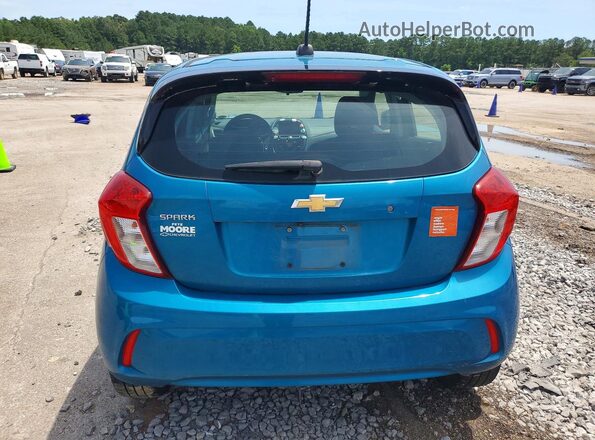 KL8CA6SA8MC709226 2021 CHEVROLET SPARK Blue Rear view