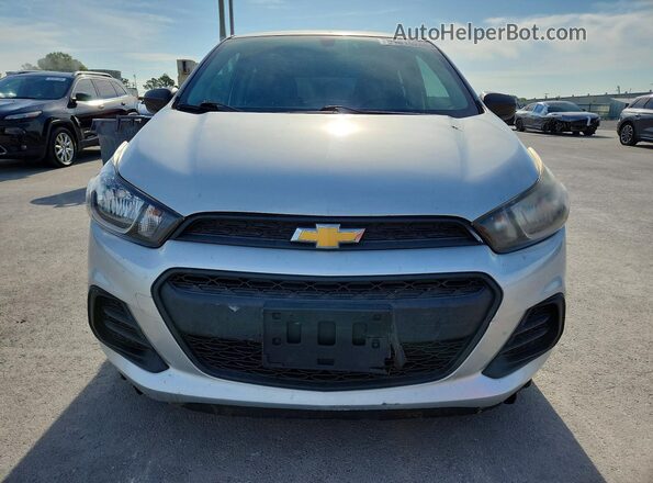 KL8CB6SA0GC607453 2016 CHEVROLET SPARK Серебряный Вид спереди