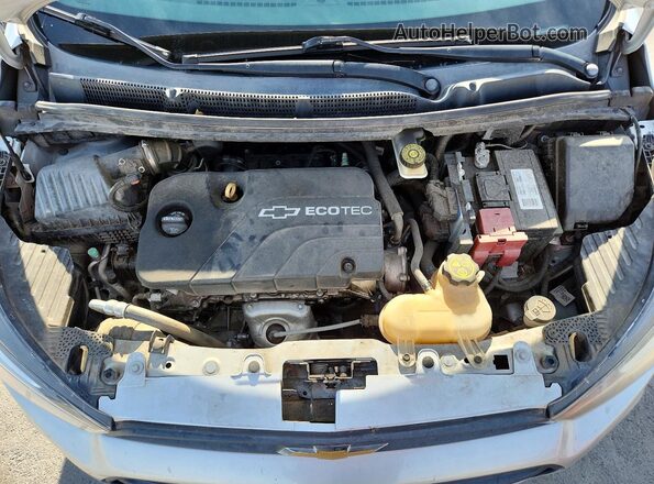 KL8CB6SA0GC607453 2016 CHEVROLET SPARK Серебряный Вид задней части салона
