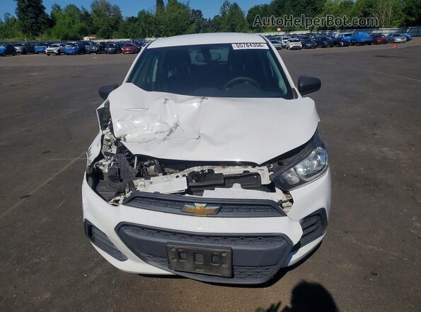 KL8CB6SA0HC758360 2017 CHEVROLET SPARK White Front view