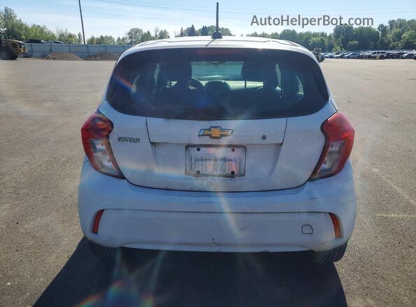 KL8CB6SA0HC758360 2017 CHEVROLET SPARK White Rear view