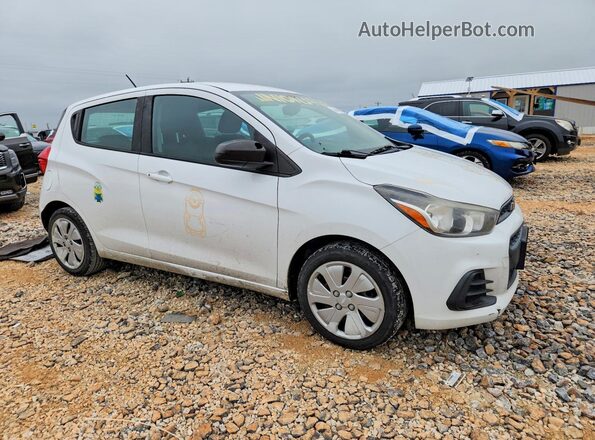 KL8CB6SA0HC818542 2017 CHEVROLET SPARK White Delantero derecho
