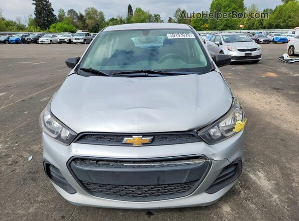 KL8CB6SA0HC840637 2017 CHEVROLET SPARK Silver Вид спереду