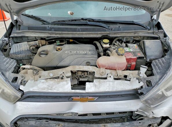 KL8CB6SA0JC435416 2018 CHEVROLET SPARK Silver Вид задньої частини салону