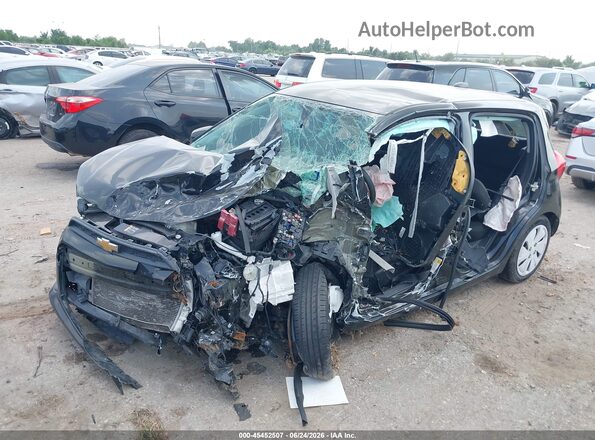 KL8CB6SA0JC451387 2018 CHEVROLET SPARK Black Передня ліва чверть