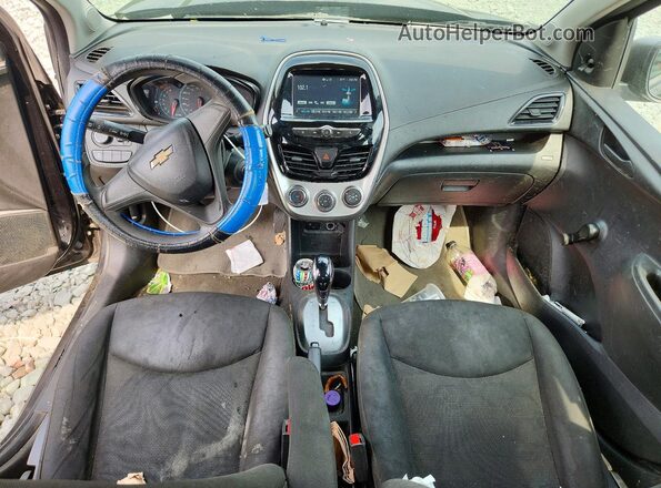 KL8CB6SA0JC469615 2018 CHEVROLET SPARK Black Вид панелі приладів