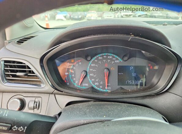 KL8CB6SA0JC469615 2018 CHEVROLET SPARK Black Вид щитка приладів