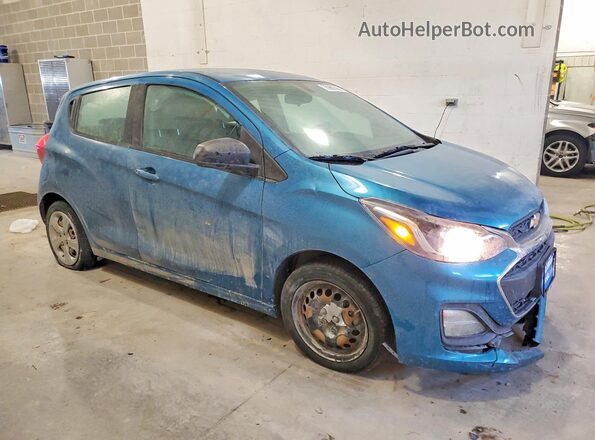KL8CB6SA0LC403150 2020 CHEVROLET SPARK Blue Delantero derecho