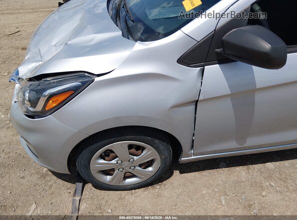 KL8CB6SA0LC410387 2020 CHEVROLET SPARK Silver Front view