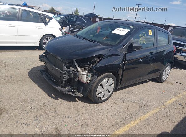 KL8CB6SA1HC744239 2017 CHEVROLET SPARK Черный Передняя левая четверть