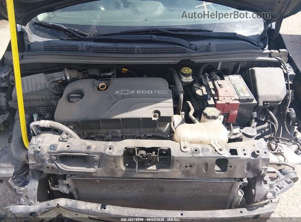 KL8CB6SA1HC744239 2017 CHEVROLET SPARK Черный Вид сзади