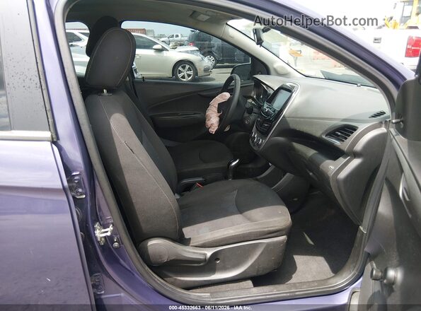 KL8CB6SA1HC753281 2017 CHEVROLET SPARK Purple Widok wnętrza z przodu