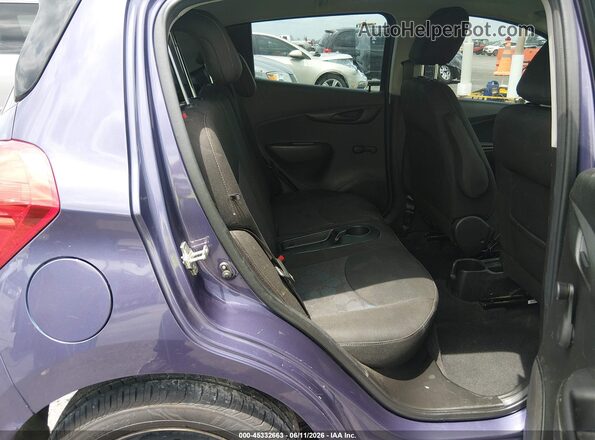 KL8CB6SA1HC753281 2017 CHEVROLET SPARK Purple Widok naklejki z numerem VIN