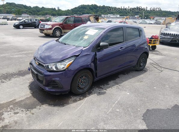 KL8CB6SA1HC753281 2017 CHEVROLET SPARK Purple Przód lewy
