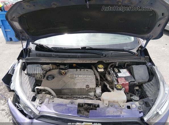 KL8CB6SA1HC753281 2017 CHEVROLET SPARK Purple Widok z tyłu