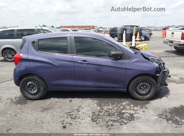 KL8CB6SA1HC753281 2017 CHEVROLET SPARK Purple Widok zestawu wskaźników