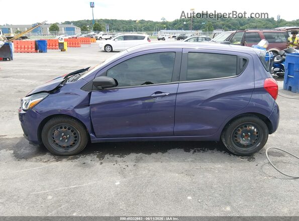 KL8CB6SA1HC753281 2017 CHEVROLET SPARK Purple Widok wnętrza z tyłu
