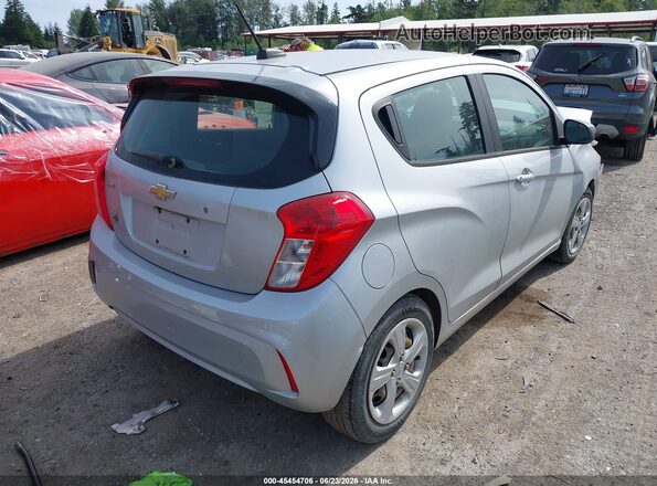 KL8CB6SA1LC418711 2020 CHEVROLET SPARK Silver Задня права чверть