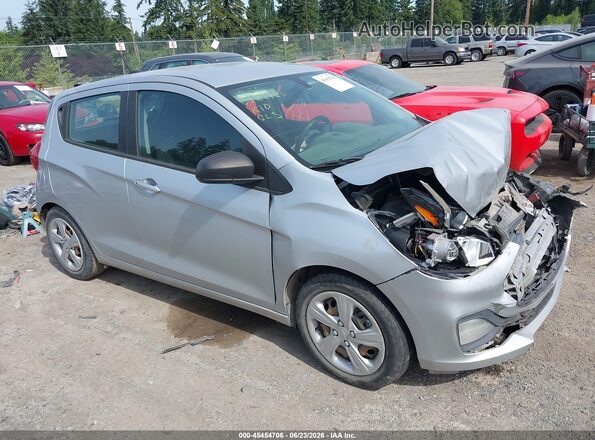 KL8CB6SA1LC418711 2020 CHEVROLET SPARK Silver Вид задньої частини салону