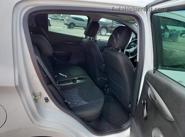 KL8CB6SA1LC480531 2020 CHEVROLET SPARK White Rear seats view