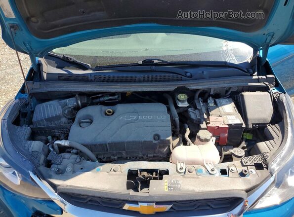 KL8CB6SA1MC740010 2021 CHEVROLET SPARK Blue Vista interior trasera