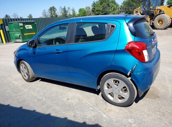KL8CB6SA1MC740010 2021 CHEVROLET SPARK Blue Trasero izquierdo