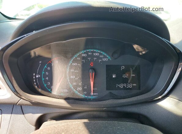 KL8CB6SA1MC740010 2021 CHEVROLET SPARK Blue Vista del cuadro de instrumentos