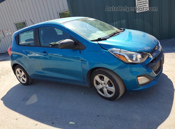 KL8CB6SA1MC740010 2021 CHEVROLET SPARK Blue Delantero derecho