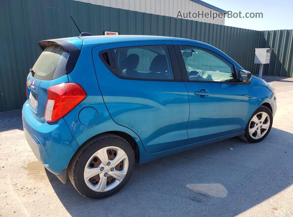 KL8CB6SA1MC740010 2021 CHEVROLET SPARK Blue Trasero derecho