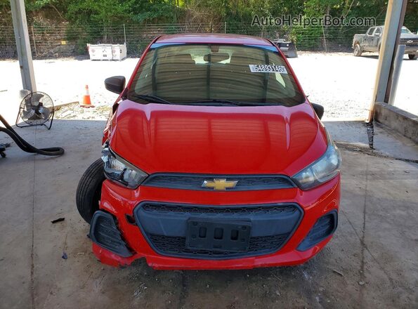 KL8CB6SA2GC573967 2016 CHEVROLET SPARK Red Вид спереду
