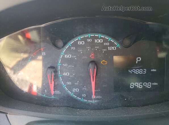 KL8CB6SA2GC573967 2016 CHEVROLET SPARK Red Вид щитка приладів