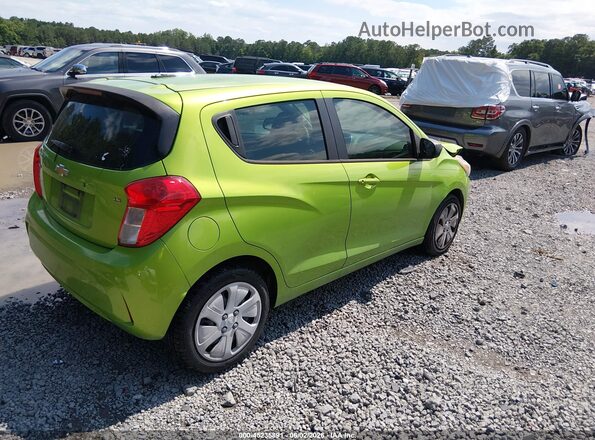 KL8CB6SA2GC589957 2016 CHEVROLET SPARK Green Rear right