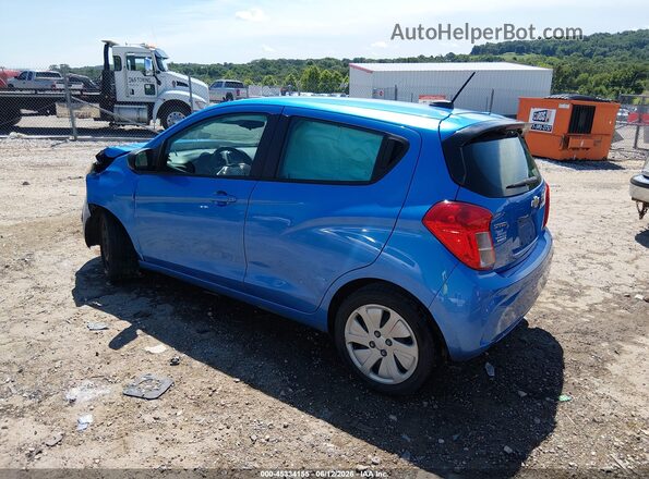 KL8CB6SA2HC721083 2017 CHEVROLET SPARK Синий Задняя левая четверть
