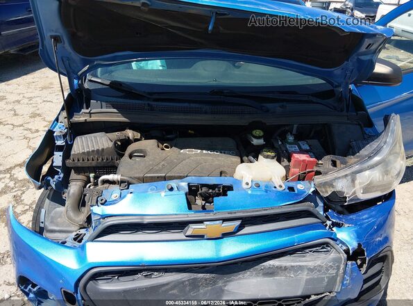KL8CB6SA2HC721083 2017 CHEVROLET SPARK Синий Вид сзади
