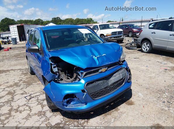 KL8CB6SA2HC721083 2017 CHEVROLET SPARK Синий Вид спереди