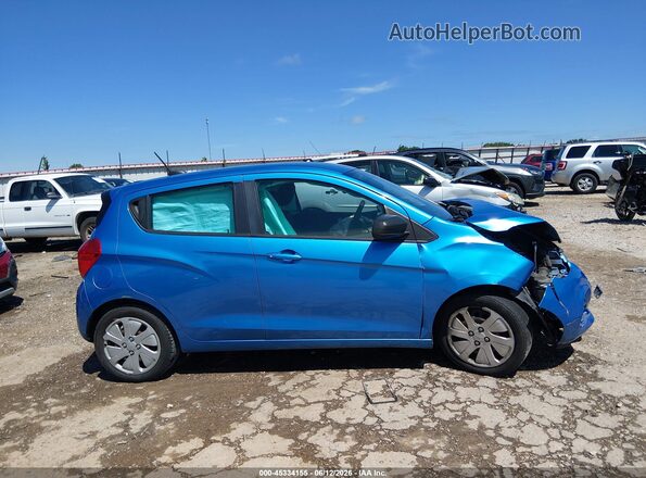 KL8CB6SA2HC721083 2017 CHEVROLET SPARK Синий Вид задней части салона