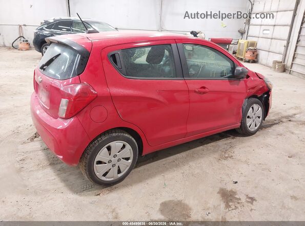 KL8CB6SA2HC734030 2017 CHEVROLET SPARK Red Tył prawy