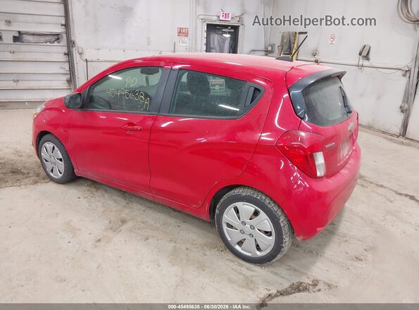 KL8CB6SA2HC734030 2017 CHEVROLET SPARK Red Tył lewy