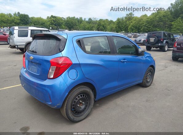 KL8CB6SA2JC441539 2018 CHEVROLET SPARK Blue Tył prawy