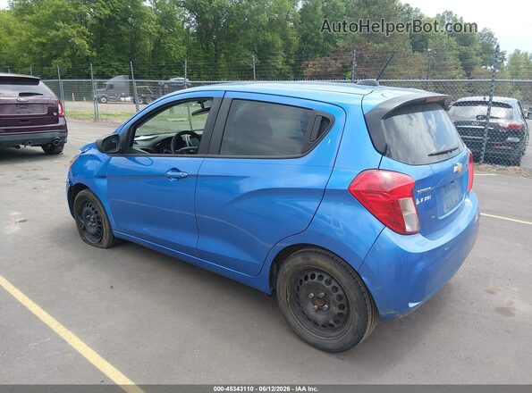 KL8CB6SA2JC441539 2018 CHEVROLET SPARK Blue Tył lewy